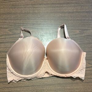 NEW Victoria’s Secret 40DDD Dream Angels Beige Lined Demi Bra NWT
